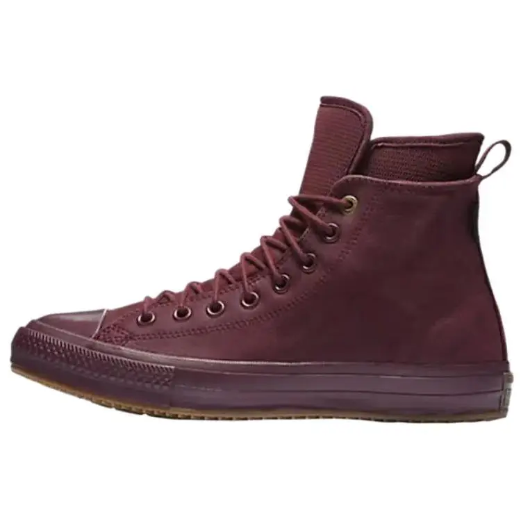 Converse Chuck Taylor All Star Waterproof Hi Dark Sangria Scarpe da Ginnastica da Uomo Viola Gomma 157458C