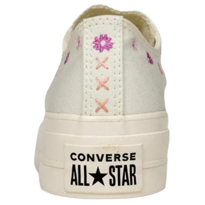 Chuck Taylor Stagionali Versatili Comode Resistenti Scarpe Basse in Tela Sneakers Donna Beige A15008C 37 5