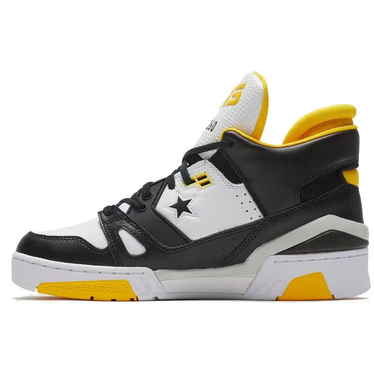 Converse ERX 260 Pelle Sport Comfort Ammortizzazione Supporto Mid-Top Scarpe da Basket Retro Sneaker Unisex Giallo 167110C 47 5