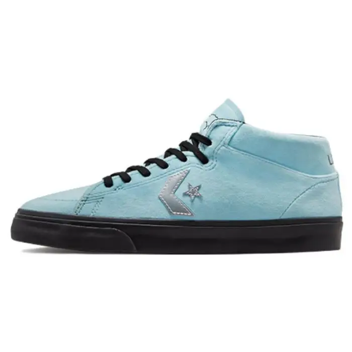 Fucking Awesome x Converse Louie Lopez Pro Mid Tinta Ciano Sneakers Unisex Blu Nero A05074C 44