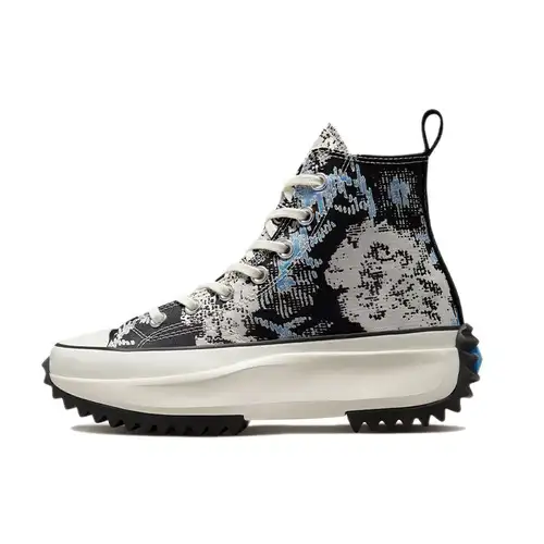 Converse Run Star Hike High Floral Fusion - University Blue Sneakers Unisex Nere Aironi 171398C 46 5