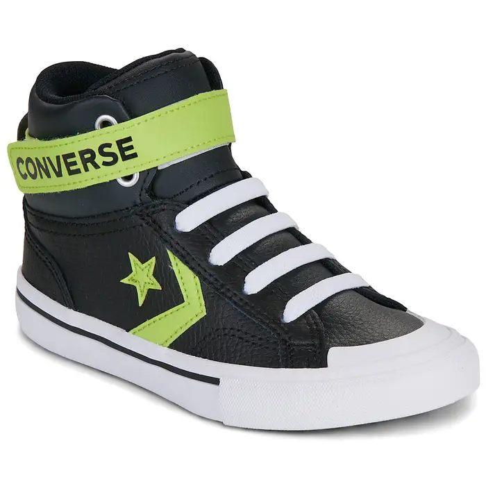 Scarpe bambini Converse PRO BLAZE STRAP LEATHER Nero