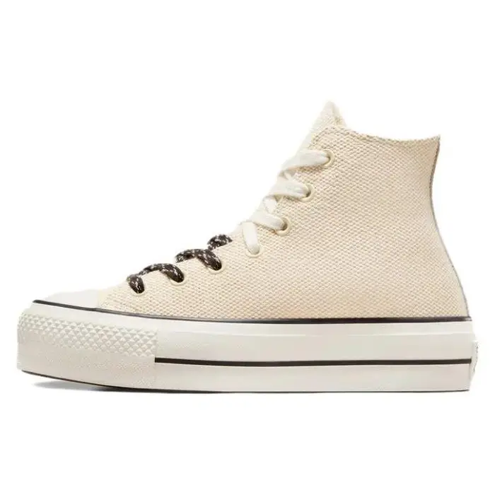 Sneakers Converse All Star Lift High Top in Tela da Donna Sneakers Beige A09093C 39 5