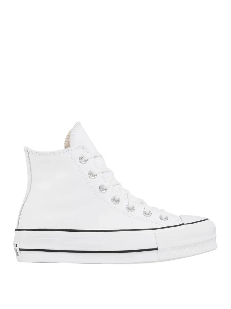 converse sneakers ctas lift hi da donna - bianco