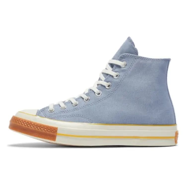 Converse Sneakers Unisex anni 70 Pop Toe High Top in Tela Blu 165718C