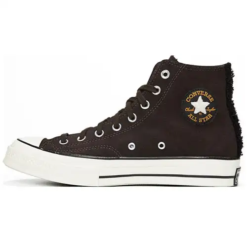 Converse Sneakers Unisex Chuck 70 High Marrone Velluto Avorio 172498C