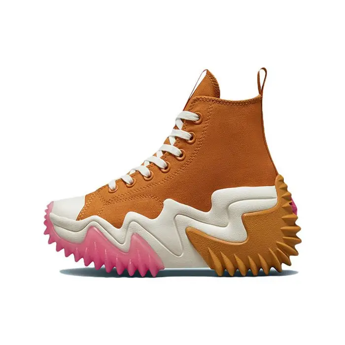 Sneakers Unisex Converse Run Star Motion High Desert Gradient Arancione Monarca Marmellata di Fragole A00854C 35 5