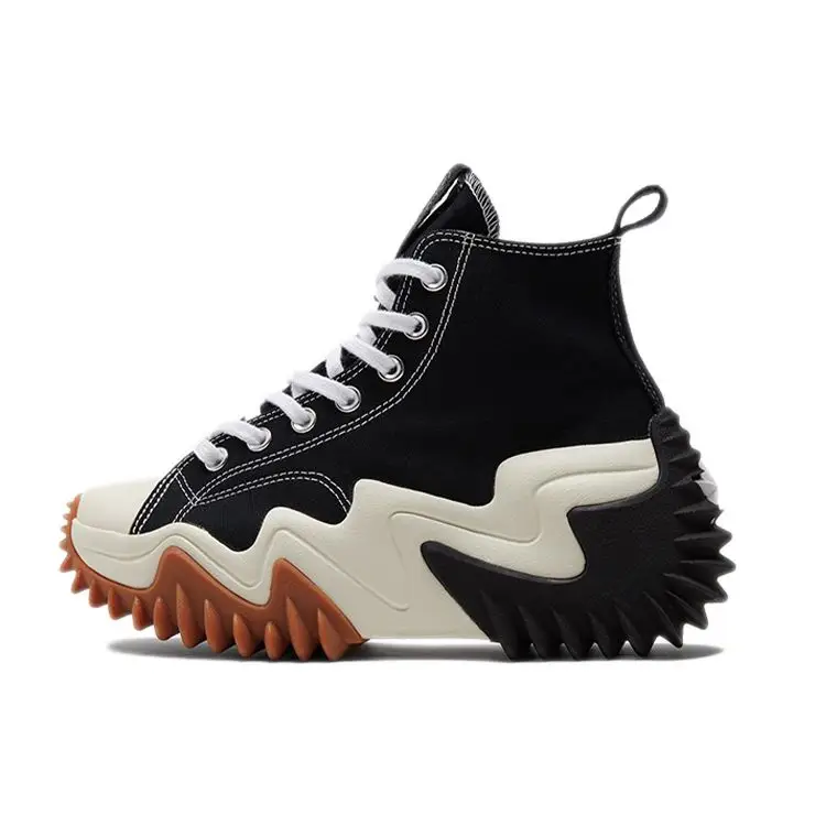 Converse Sneakers Unisex Run Star Motion Nero Gomma Miele Bianco 171545C