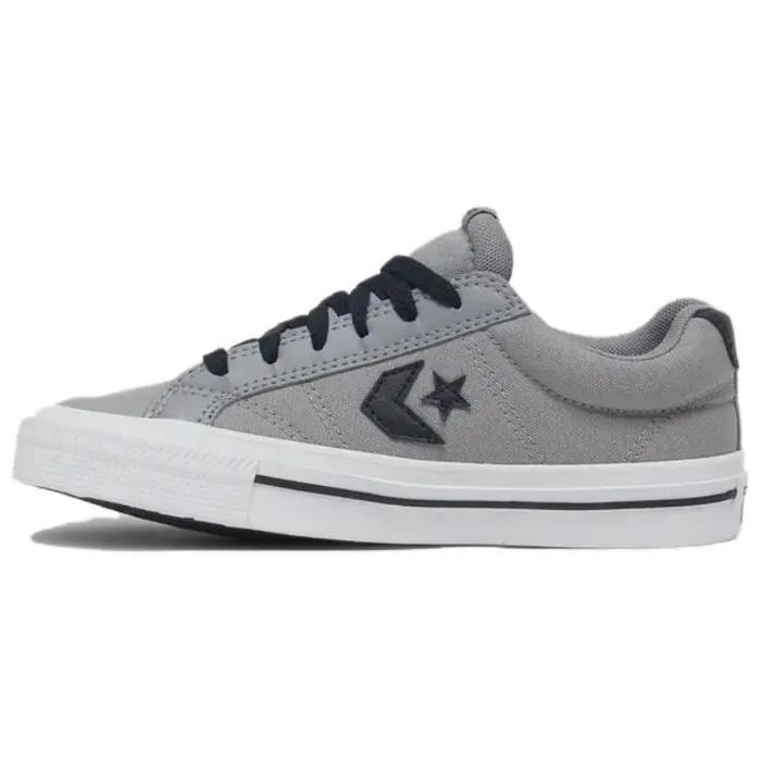 Converse Sport Casual Comode Leggere Basse Scarpe da Skateboard Sneakers Unisex Grigio Nero A10548C
