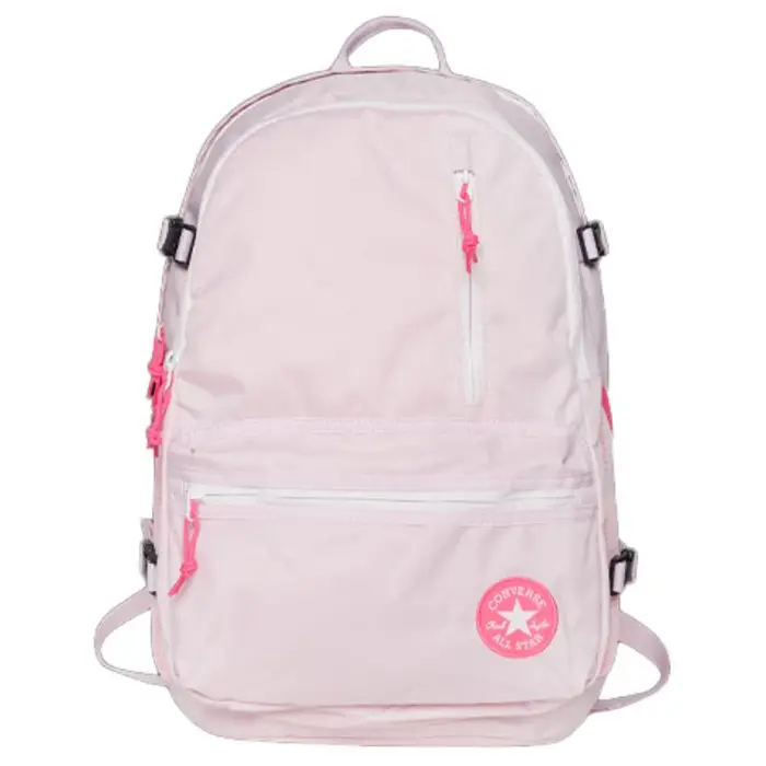 Converse Zaino Sportivo Casual alla Moda Versatile in Poliestere Zaino Unisex Rosa Ciliegia 10021019-A02 Cherry Blossom Pink