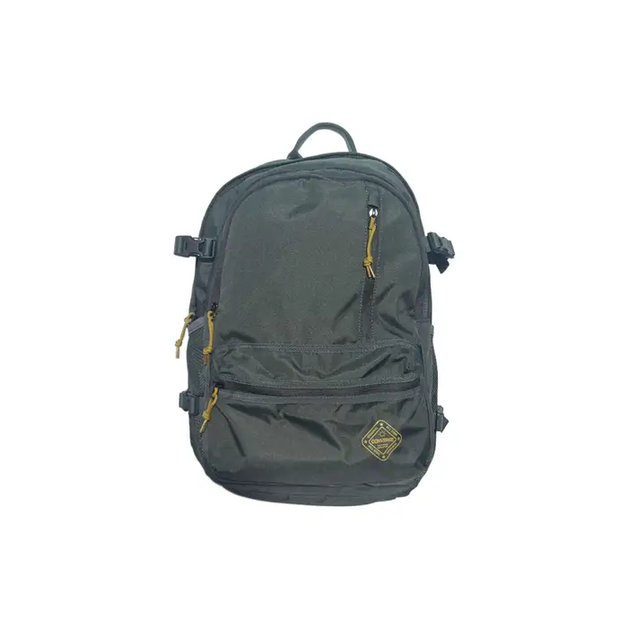 Converse Zaino Sportivo Casual con Zip e Stampa Logo Unisex Verde Scuro 10026114-A01 Jasper
