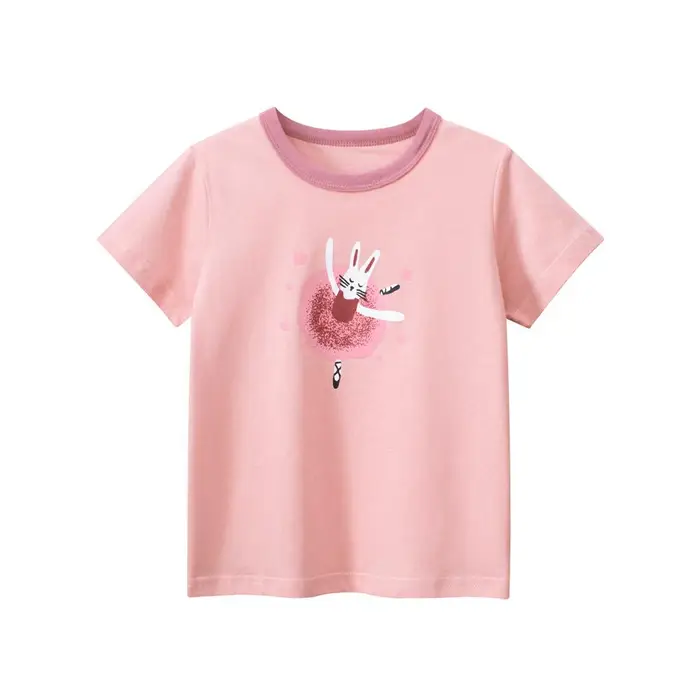 Abbigliamento per bambini, T-shirt a maniche corte per bambini, Vestiti per bambina 140cm
