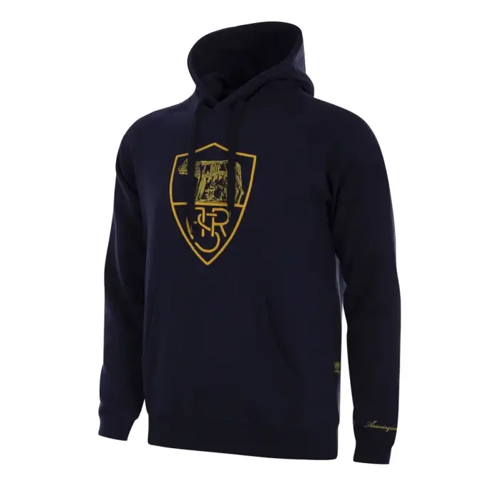 Copa Football Felpa con cappuccio AS Roma Heritage Bleu