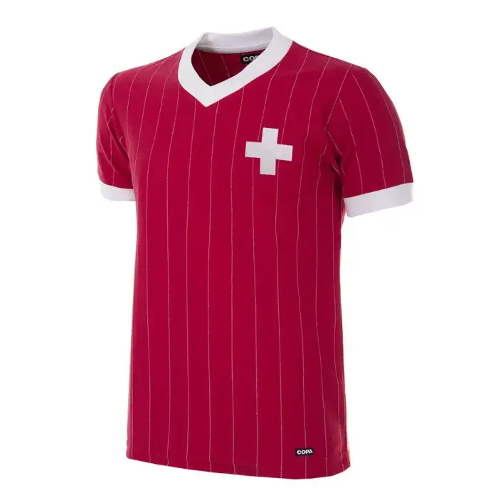 Jersey Copa Suisse 1982 Rouge
