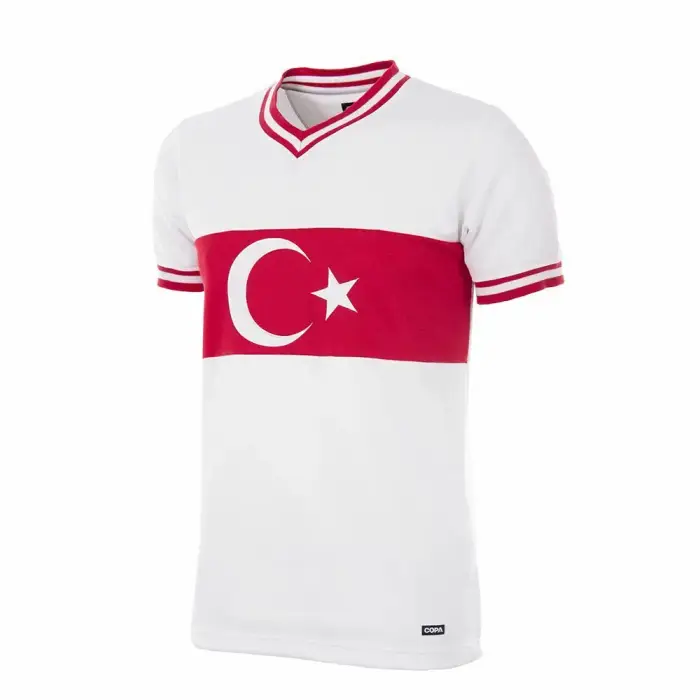 Copa Football Jersey Turquie 1979 Blanc