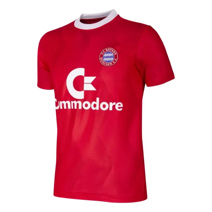 Copa Football Maglia Bayern Munich 1988/89 Retro Rouge