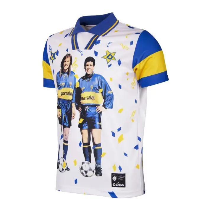Maglia coppa Maradona X Official Bootleg Blanc