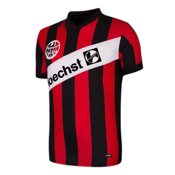 Copa Football Maglia Eintracht Francfort 1990/91 Retro Rouge