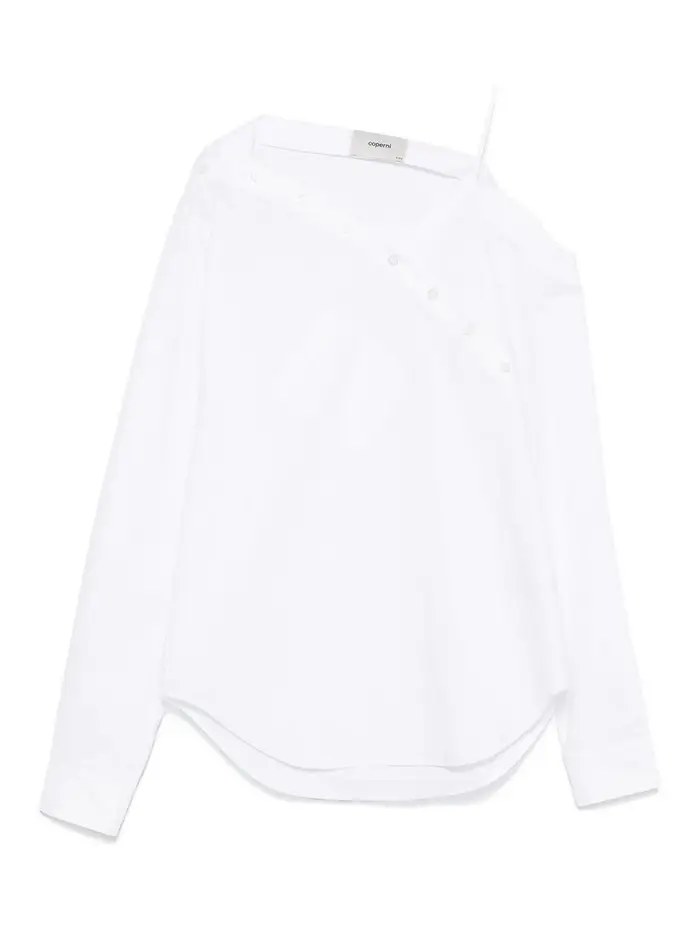 Coperni Camicia Heart Bianco