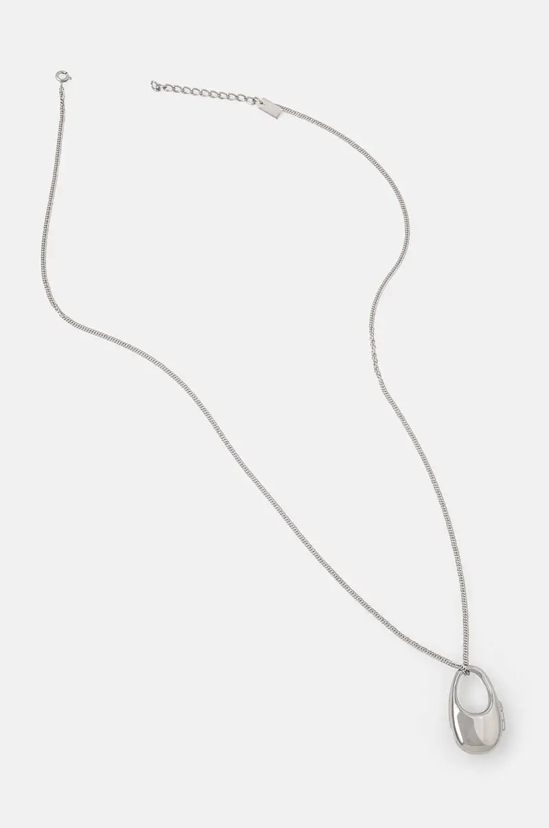 coperni collana Locket Necklace COPBI12725 Argento