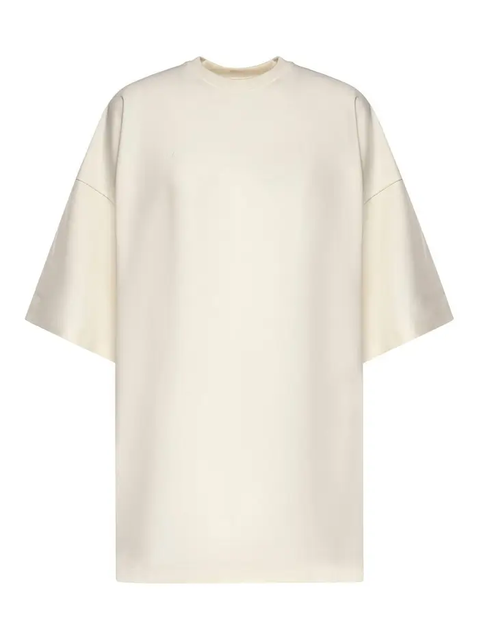 Coperni T-shirt Zero Waste In Misto Viscosa Bianco