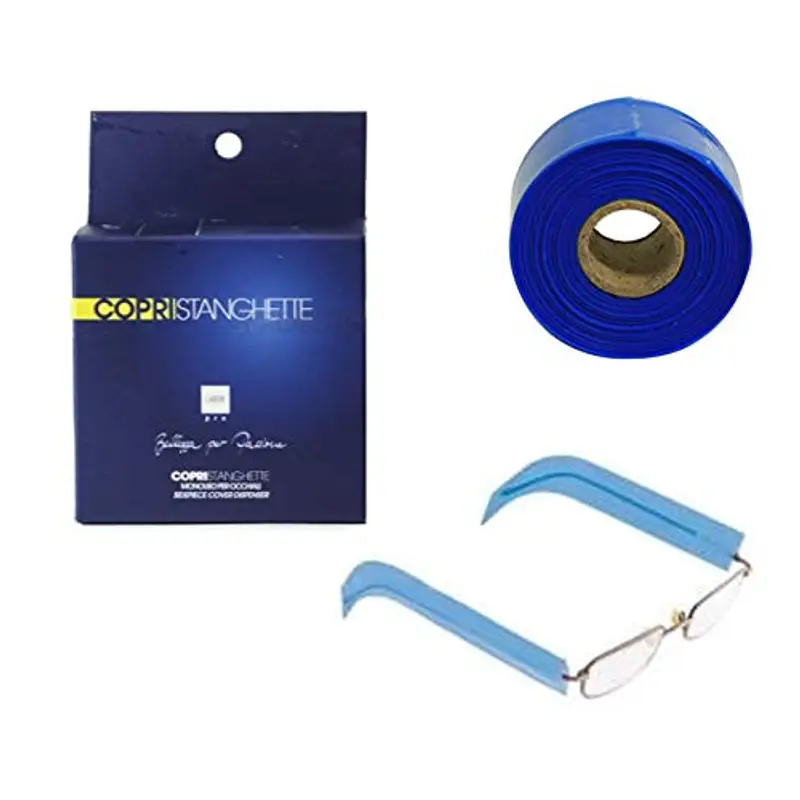 ATUIO Copristanghette Occhiali Monouso Dispenser con 200 pz