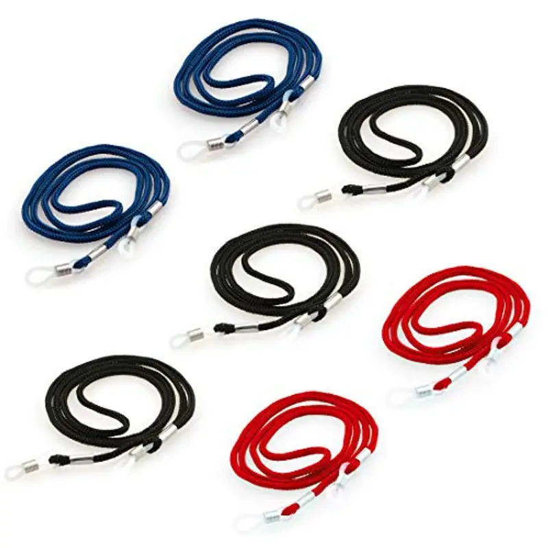 Edison & King Cordino per occhiali - confezione da 7 (mix)