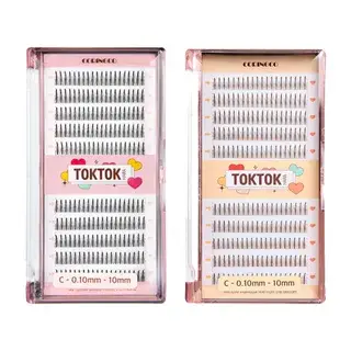 CORINGCO Toktok-Hara Filter Eyelash - 7 Types Brown - 10mm