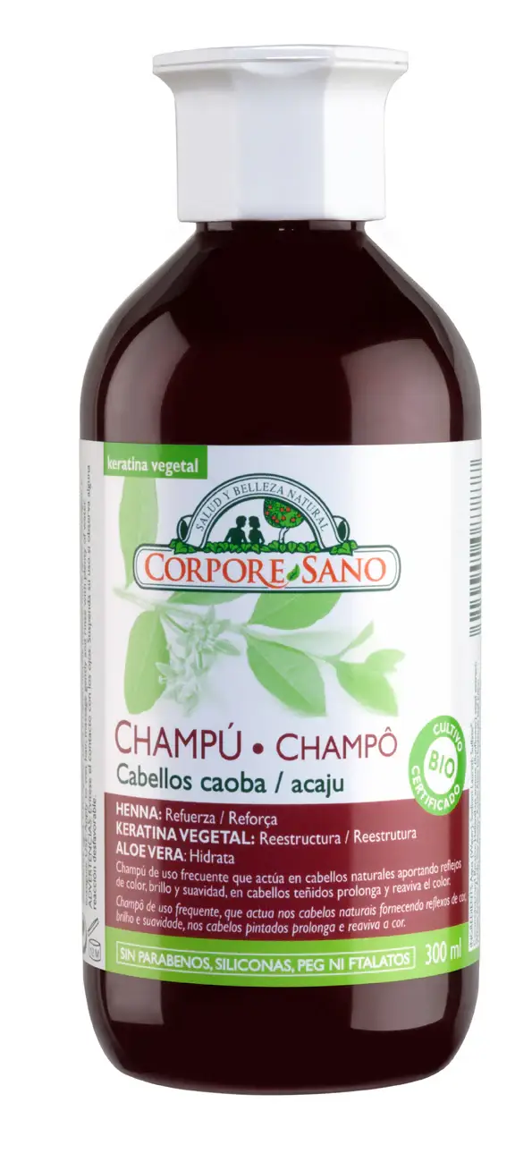 Corpore Henné Shampoo Capelli Mogano 300 ml Sandalo