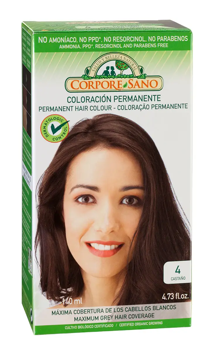 Corpore Tinte 4 Castagno 140ml Bio