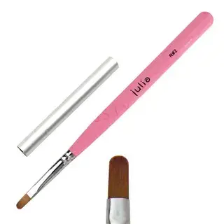Julia Macaron Nail Art Brush Round R#2 1 pc