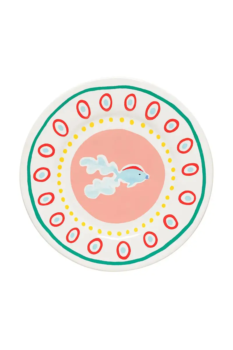 Costa Nova set di piatti da dessert Summer Bliss 22 cm pacco da 6 Multicolore