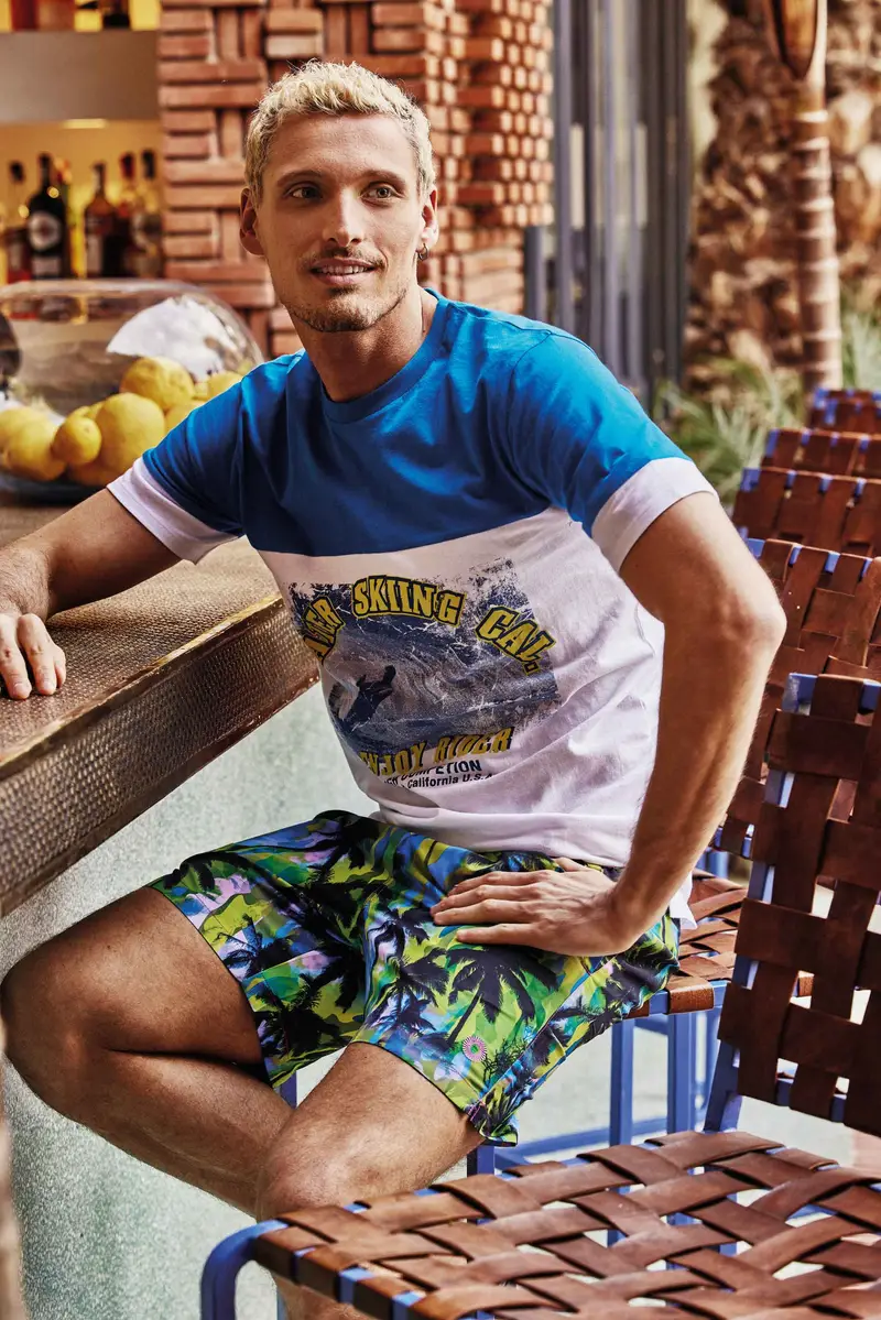 David Man COSTUME BOXER MARE PALMA | Colore: Multi