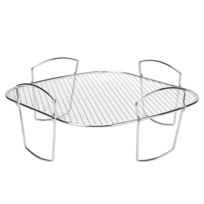CosyHome Griglia Portapatatine Fritte in Acciaio Inossidabile Anti-Caduta Griglia di Raffreddamento per Forno Supporto Scaffale per Cucina