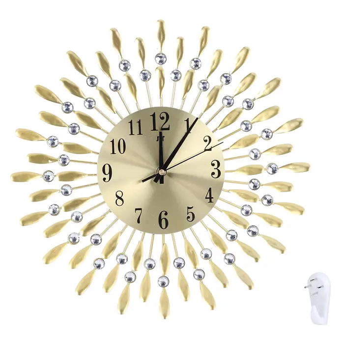 CosyHome Orologio da Parete Moderno Innovativo per la Casa Soggiorno Decorazione Orologio al Quarzo da Appendere