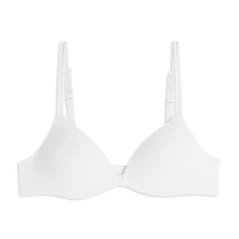 Cotonella Reggiseno a Triangolo Chiara in Morbida Microfibra, con Coppe Imbottite Preformate e Foderate in Cotone