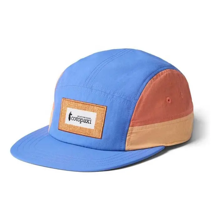 Cotopaxi Cappellino Zen Garden Tech 5-Panel Hat - Cappello Tecnico Leggero Azure Viola