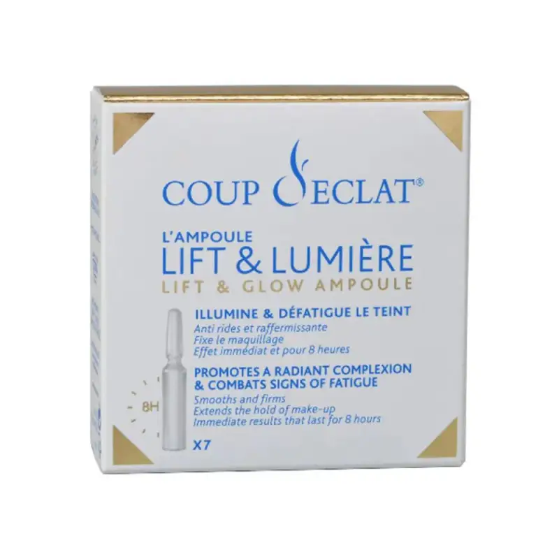Coup d'Eclat Fiale Lift & Lumière Pelli sensibili 7x1ml