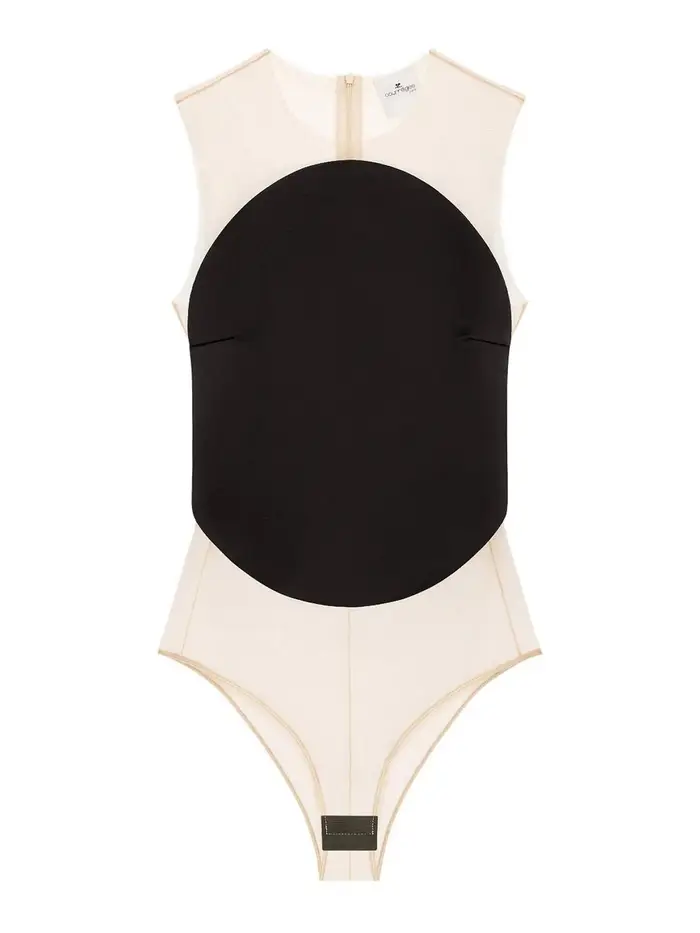 Courreges Body Circle illusion Nero