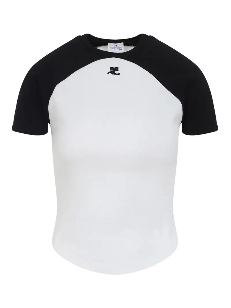 Courreges T-shirt Nero 3344609