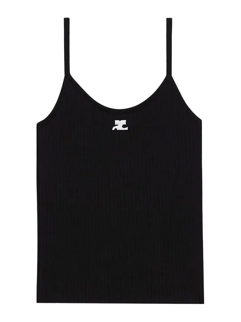 Courreges Top Nero 3864612