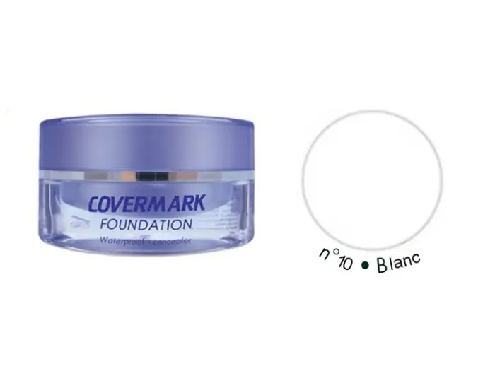 Covermark Foundation Fondotinta Trucco Camouflage Impermeabile n°10 Bianco 15ml