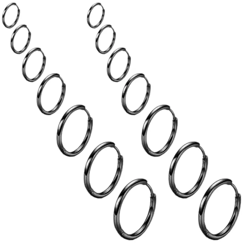 COYUN Orecchini Uomo Multicolore 1597107