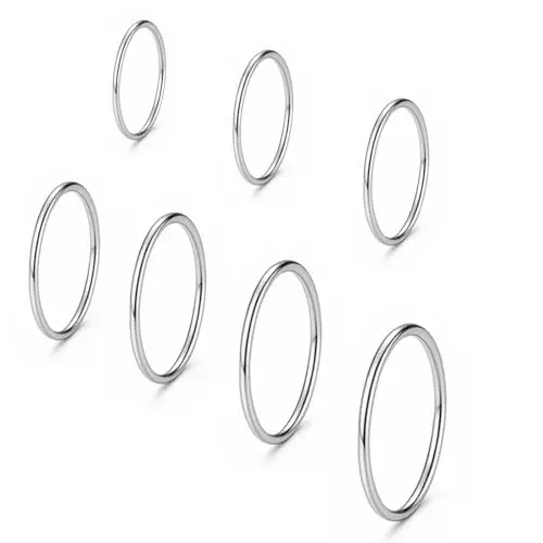 COYUN Anelli Donna Argento 3235534