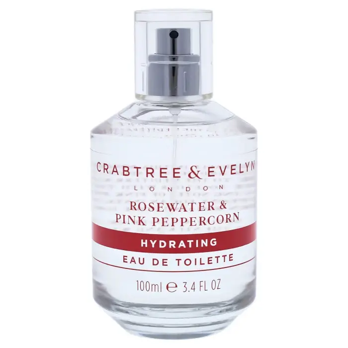 Crabtree & evelyn Acqua di rose & Pepe rosa Eau de toilette da donna 100 ml