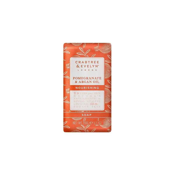 Crabtree & evelyn olio di melograno e argan nutriente saponetta 158 g