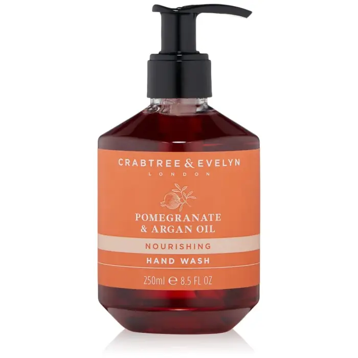 Crabtree & evelyn olio di melograno e argan nutriente sapone liquido per le mani 250 ml