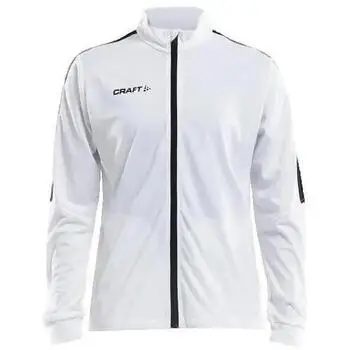 Craft Giacca Sportiva Veste de survêtement Progress Femme Bianco