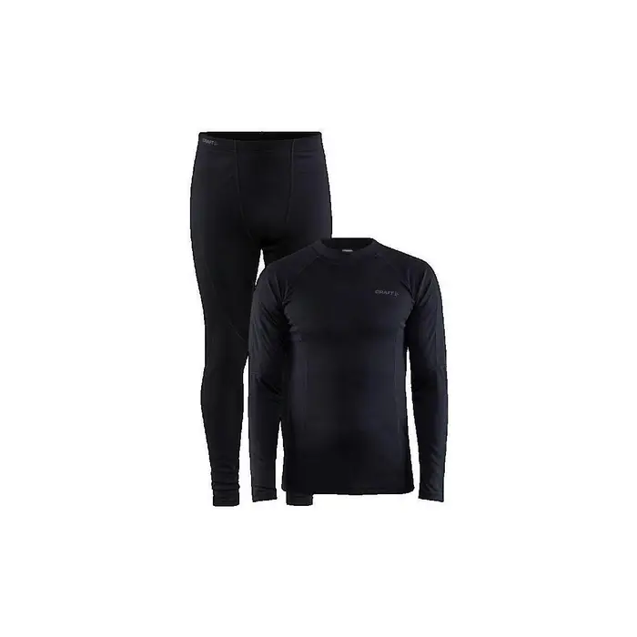 Craft Tuta Ensemble polaire Core Warm pour homme Nero