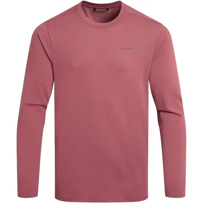 Craghoppers T-shirts a maniche lunghe Abel Rosso